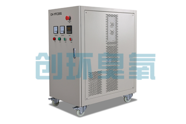 白银氨氮亚硝酸盐超标怎么办？臭氧发生器3步净化鲈鱼养殖尾水